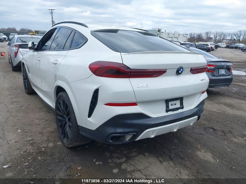 2023 BMW X6 VIN: 5UXCY6C08P9R30141 Lot: 11973856