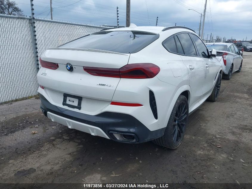 2023 BMW X6 VIN: 5UXCY6C08P9R30141 Lot: 11973856