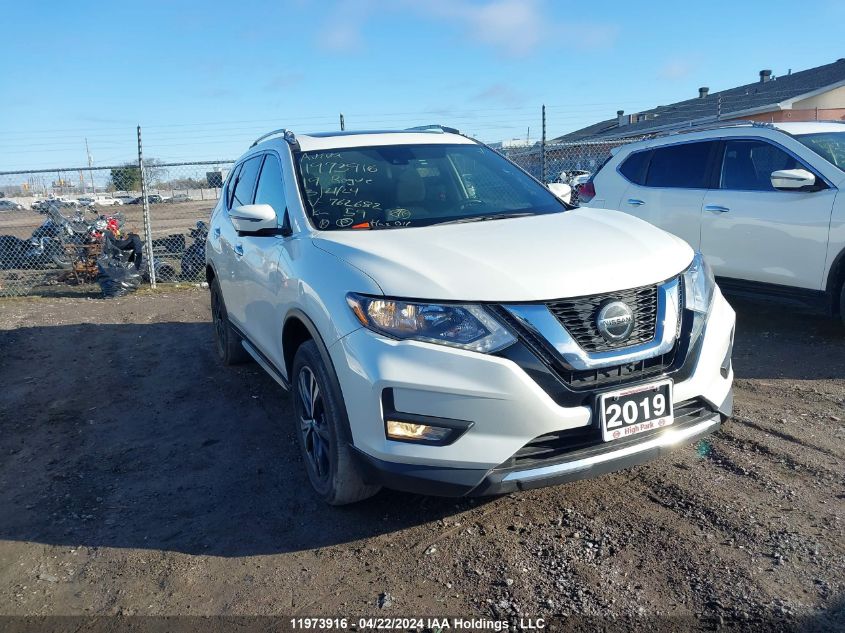 2019 Nissan Rogue S/Sl/Sv VIN: 5N1AT2MVXKC762682 Lot: 11973916