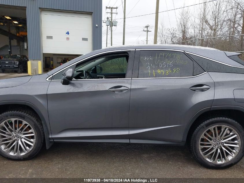 2022 Lexus Rx 350 VIN: 2T2JZMDA2NC365440 Lot: 11973938