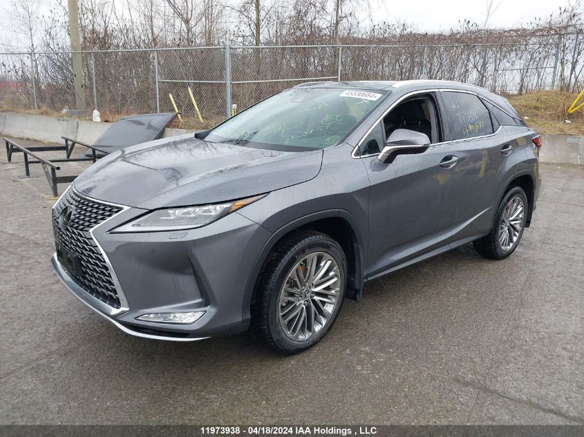 2022 Lexus Rx 350 VIN: 2T2JZMDA2NC365440 Lot: 11973938