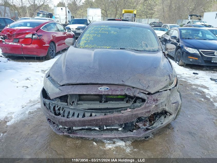 2017 Ford Fusion Se VIN: 3FA6P0H73HR390052 Lot: 11973950