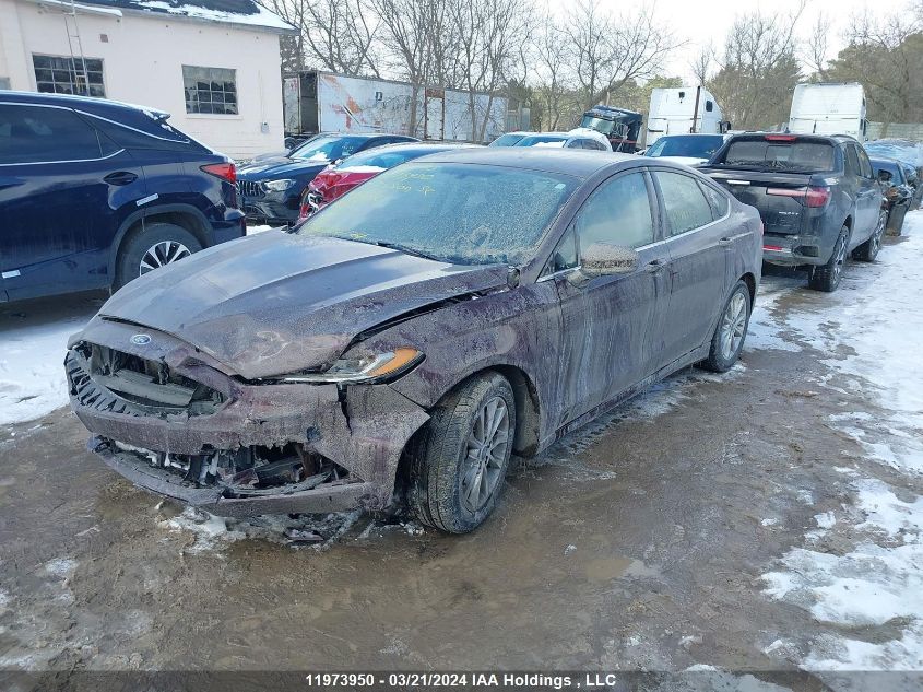 2017 Ford Fusion Se VIN: 3FA6P0H73HR390052 Lot: 11973950