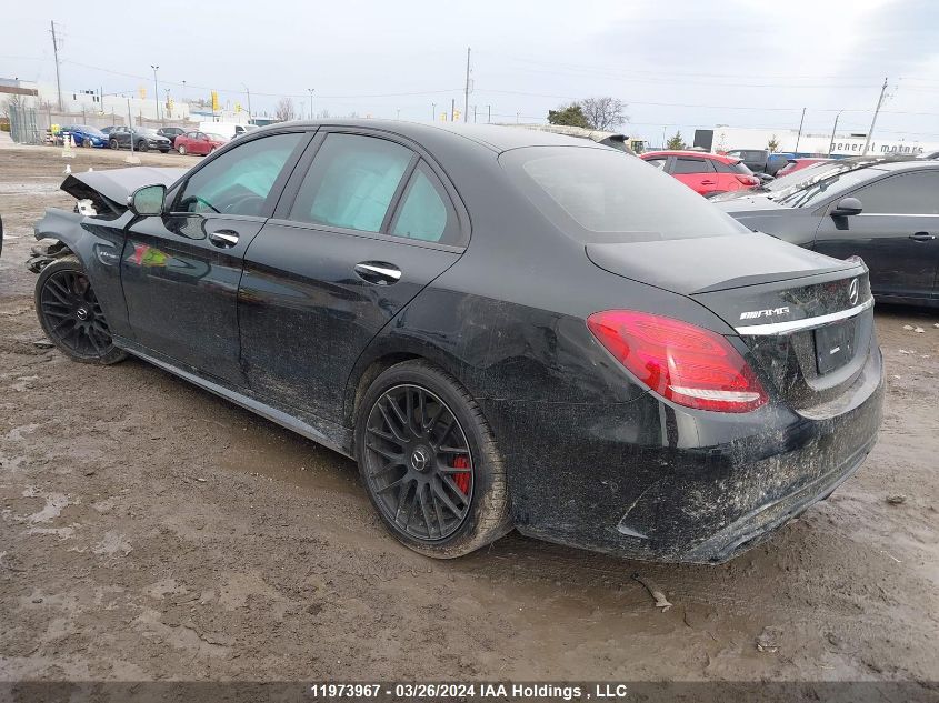 2016 Mercedes-Benz C-Class VIN: 55SWF8HB0GU159009 Lot: 11973967