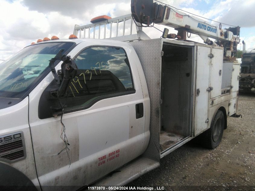 2009 Ford F550 Super Duty VIN: 1FDAF57RX9EA45950 Lot: 11973970