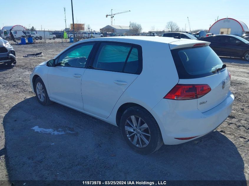 2015 Volkswagen Golf VIN: 3VWRA7AU7FM054445 Lot: 11973978