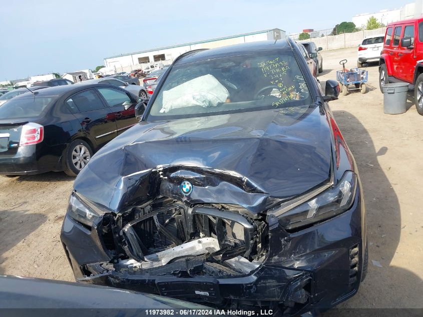 2024 BMW X5 VIN: 5UX43EU01R9T46162 Lot: 11973982