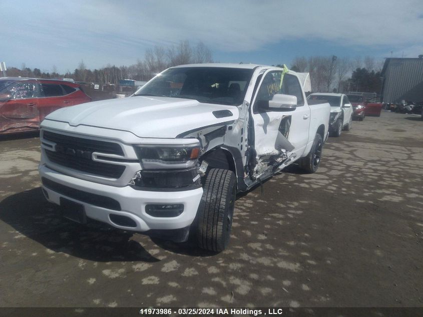 2022 Dodge Ram 1500 VIN: 1C6SRFVT3NN377850 Lot: 11973986