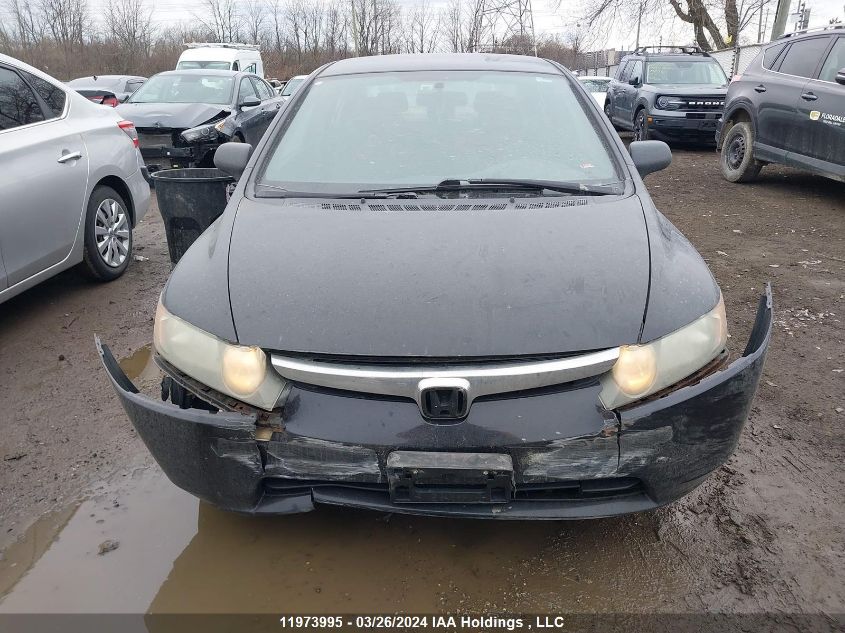 2006 Honda Civic Sdn VIN: 2HGFA16366H012304 Lot: 11973995