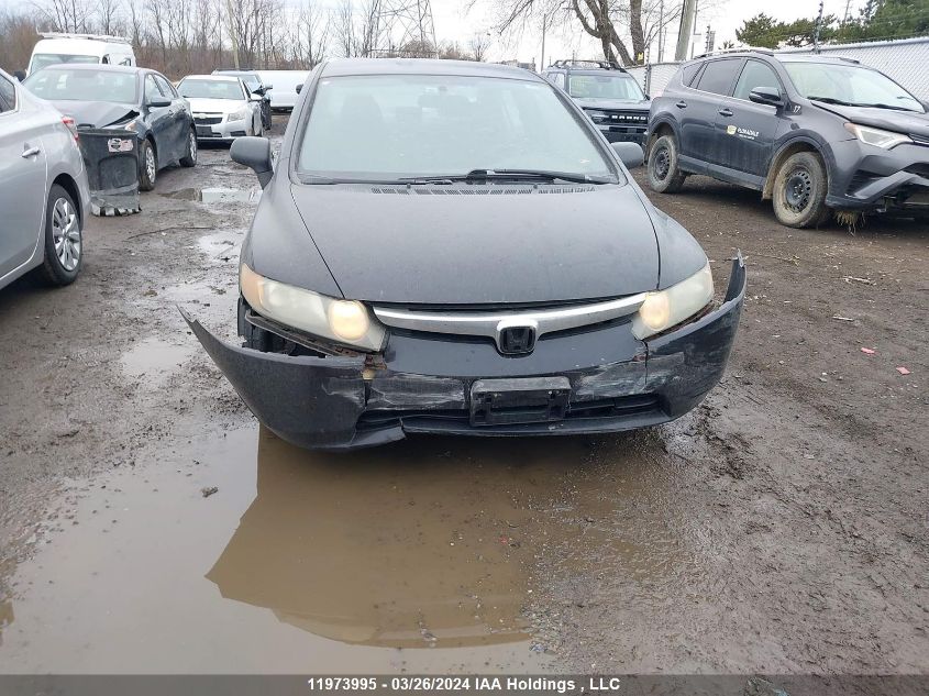 2006 Honda Civic Sdn VIN: 2HGFA16366H012304 Lot: 11973995