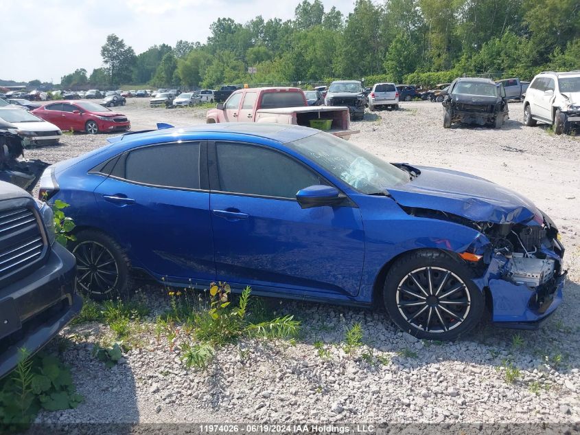 2020 Honda Civic Hatchback VIN: SHHFK7H43LU302004 Lot: 11974026