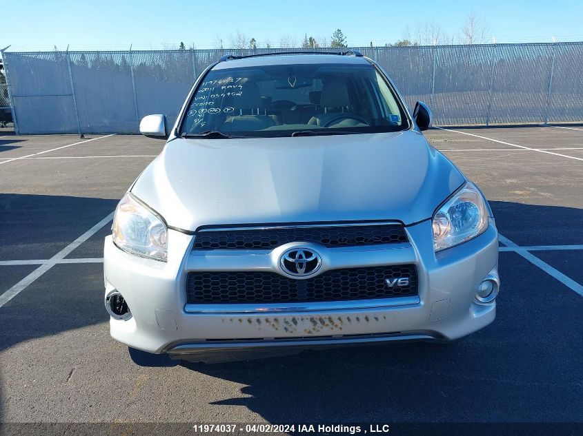 2011 Toyota Rav4 Limited V6 VIN: 2T3DK4DV5BW054952 Lot: 39259154