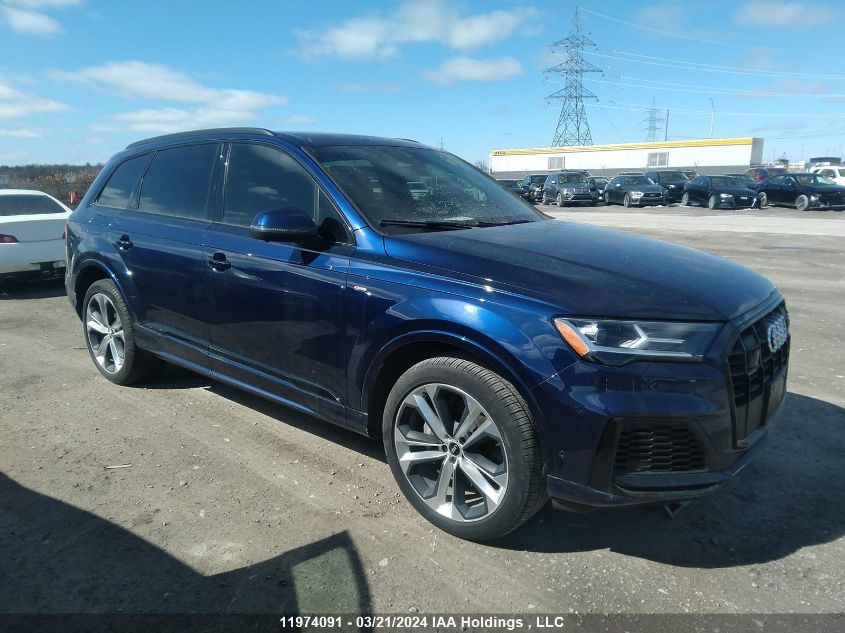 2021 Audi Q7 VIN: WA1MXAF77MD039054 Lot: 11974091