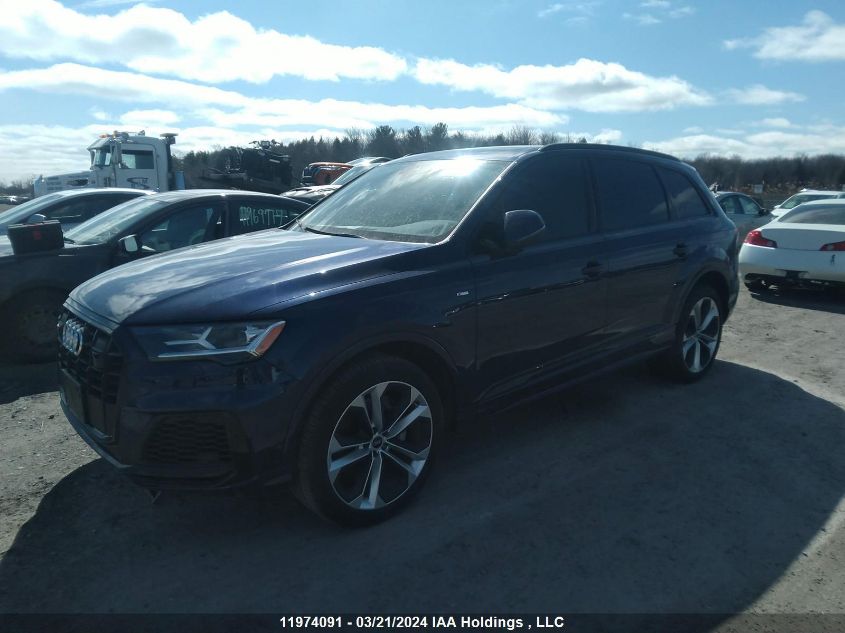 2021 Audi Q7 VIN: WA1MXAF77MD039054 Lot: 11974091