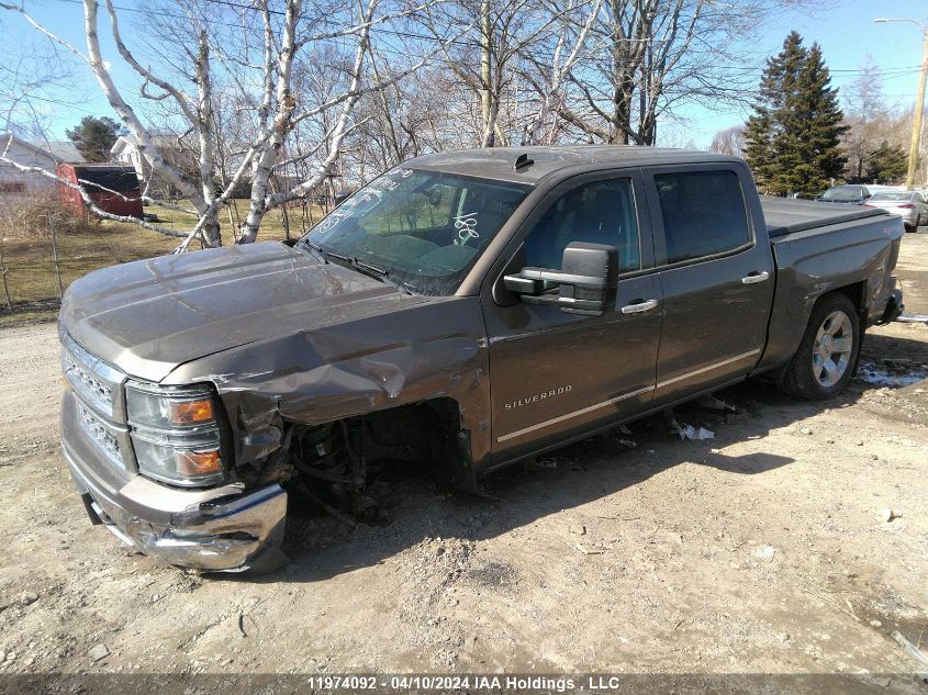 2014 Chevrolet Silverado 1500 VIN: 3GCUKSEC7EG222211 Lot: 11974092