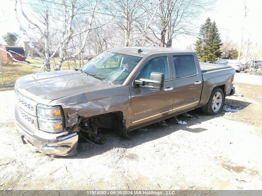 2014 Chevrolet Silverado 1500 VIN: 3GCUKSEC7EG222211 Lot: 11974092