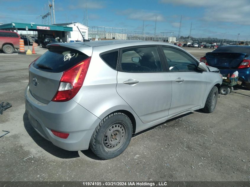 2017 Hyundai Accent Se VIN: KMHCT5AE0HU349946 Lot: 39240647