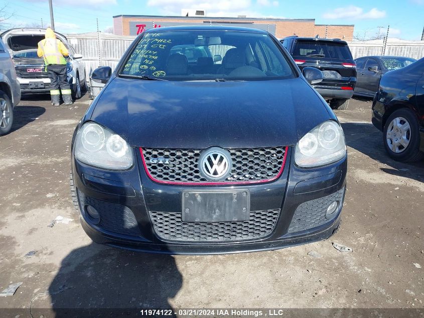 2009 Volkswagen Gti VIN: WVWFV71K89W106758 Lot: 11974122