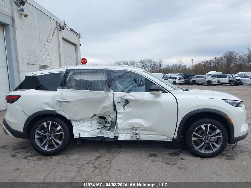 2022 Infiniti Qx60 VIN: 5N1DL1FS1NC337463 Lot: 11974167