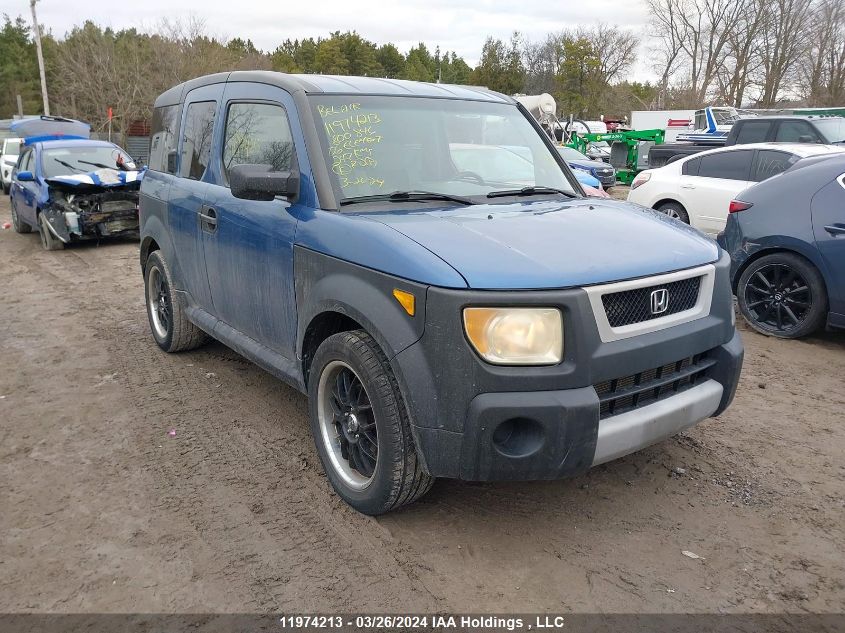 2006 Honda Element VIN: 5J6YH182X6L800846 Lot: 11974213