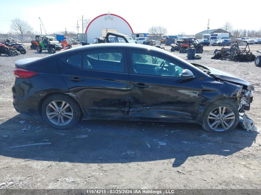 2017 Hyundai Elantra VIN: KMHD84LF1HU300535 Lot: 11974215