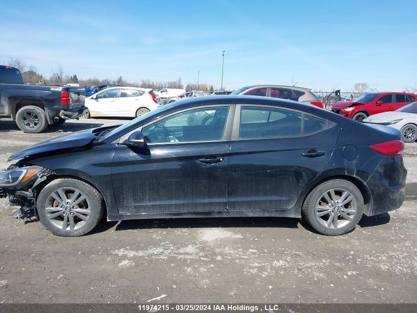 2017 Hyundai Elantra VIN: KMHD84LF1HU300535 Lot: 11974215