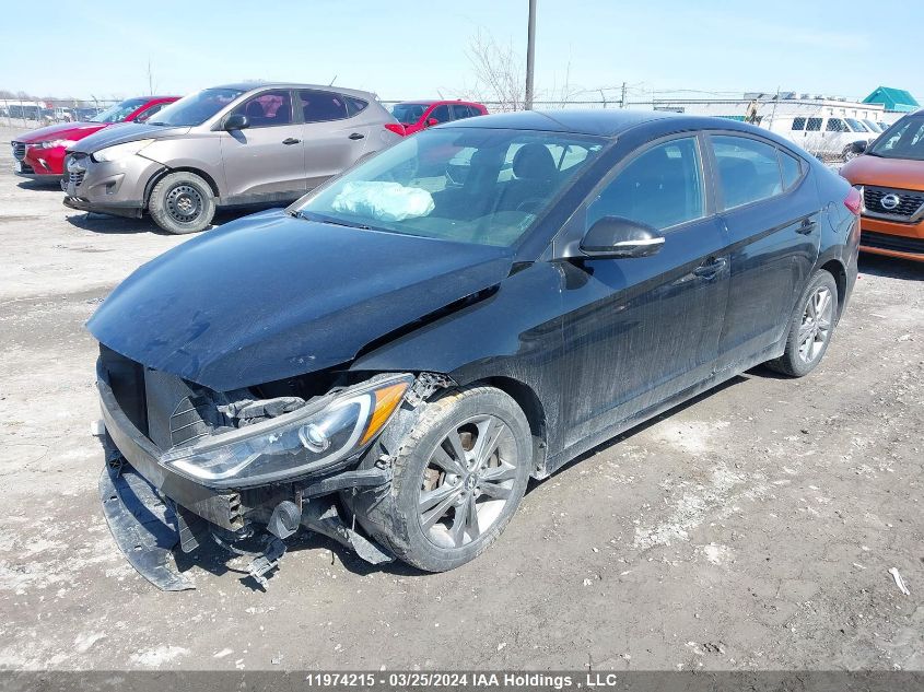 2017 Hyundai Elantra VIN: KMHD84LF1HU300535 Lot: 11974215