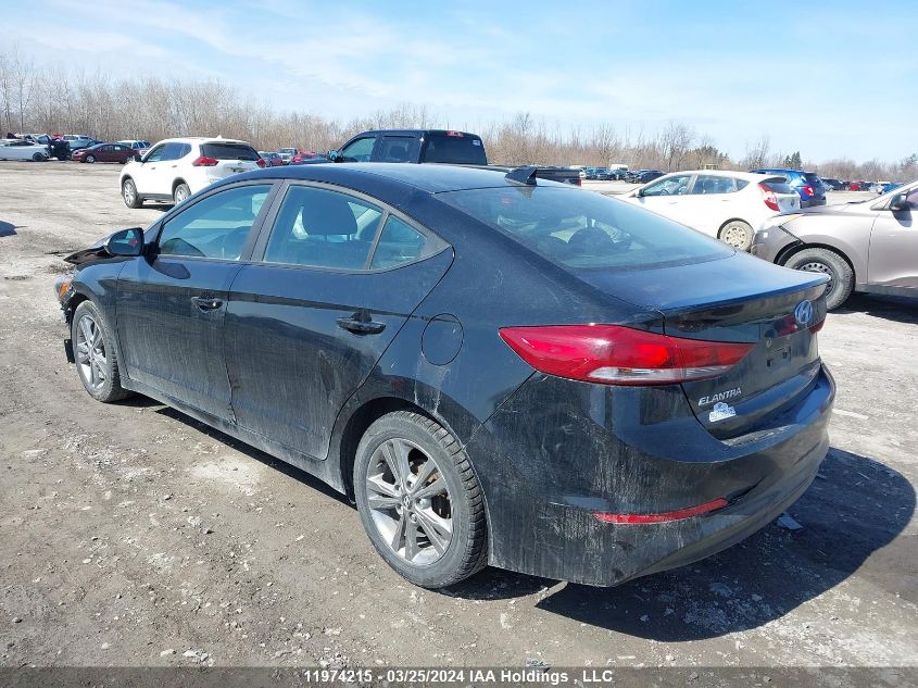 2017 Hyundai Elantra VIN: KMHD84LF1HU300535 Lot: 11974215