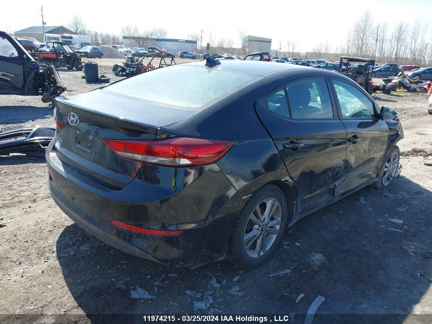 2017 Hyundai Elantra VIN: KMHD84LF1HU300535 Lot: 11974215