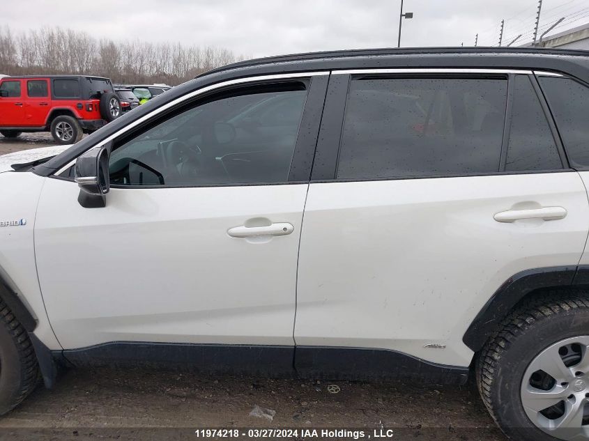 2020 Toyota Rav4 Xle/Xse VIN: 2T3RWRFV3LW099992 Lot: 11974218