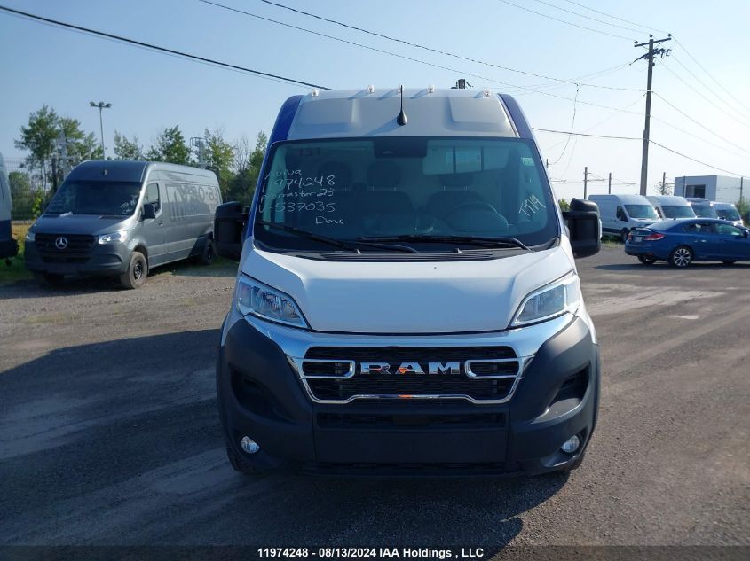 2023 Ram Promaster 3500 High VIN: 3C6MRVJG5PE537035 Lot: 11974248