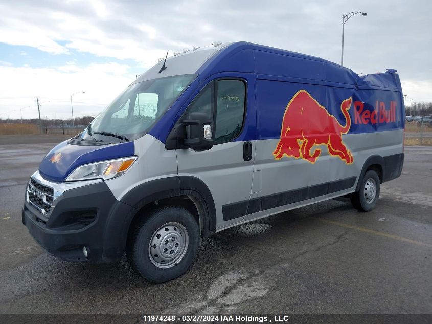 2023 Ram Promaster 3500 High VIN: 3C6MRVJG5PE537035 Lot: 11974248