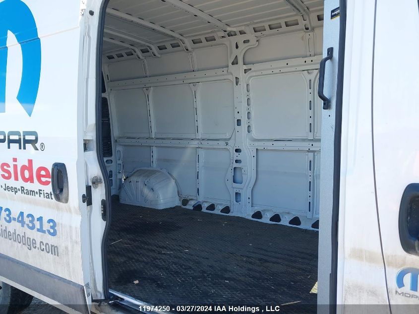 2019 Ram Promaster 3500 High VIN: 3C6URVHG1KE542392 Lot: 11974250