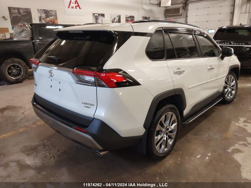 2022 Toyota Rav4 Limited VIN: 2T3D1RFV8NW272367 Lot: 11974262