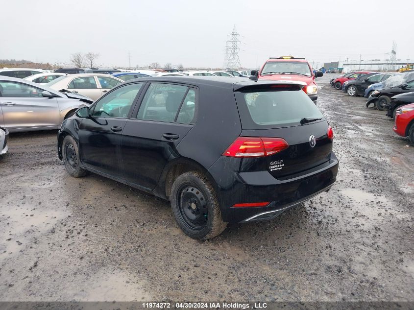 2020 Volkswagen Golf VIN: 3VWW57AU4LM008235 Lot: 11974272