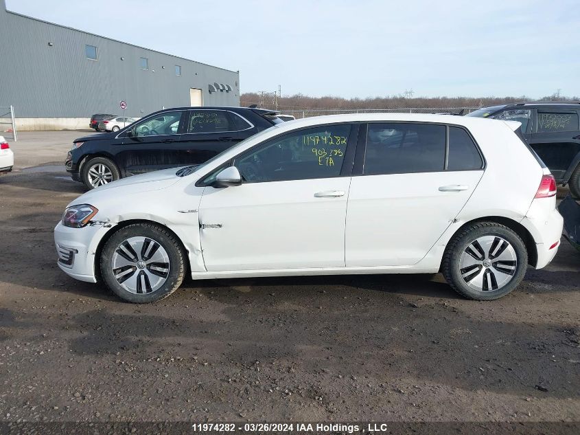 2020 Volkswagen E-Golf Comfortline VIN: WVWPR7AU1LW903385 Lot: 11974282