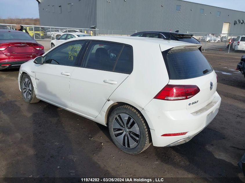 2020 Volkswagen E-Golf Comfortline VIN: WVWPR7AU1LW903385 Lot: 11974282