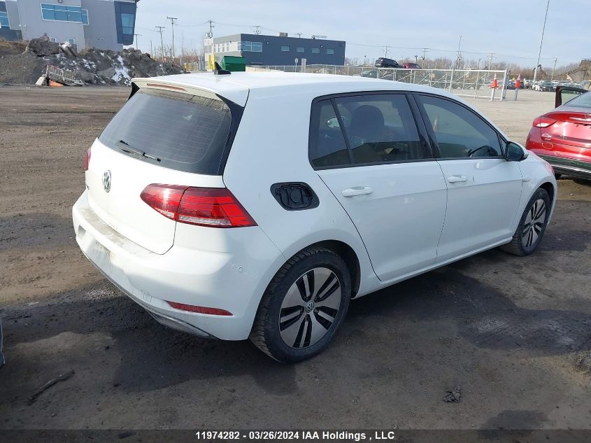 2020 Volkswagen E-Golf Comfortline VIN: WVWPR7AU1LW903385 Lot: 11974282