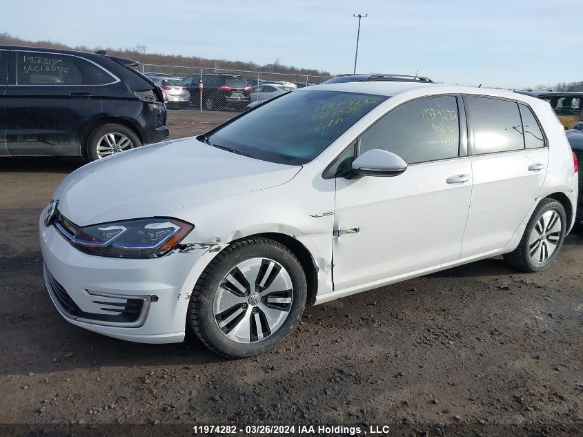 2020 Volkswagen E-Golf Comfortline VIN: WVWPR7AU1LW903385 Lot: 11974282