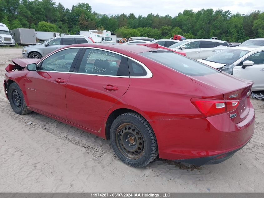 2016 Chevrolet Malibu VIN: 1G1ZE5ST7GF193616 Lot: 11974287