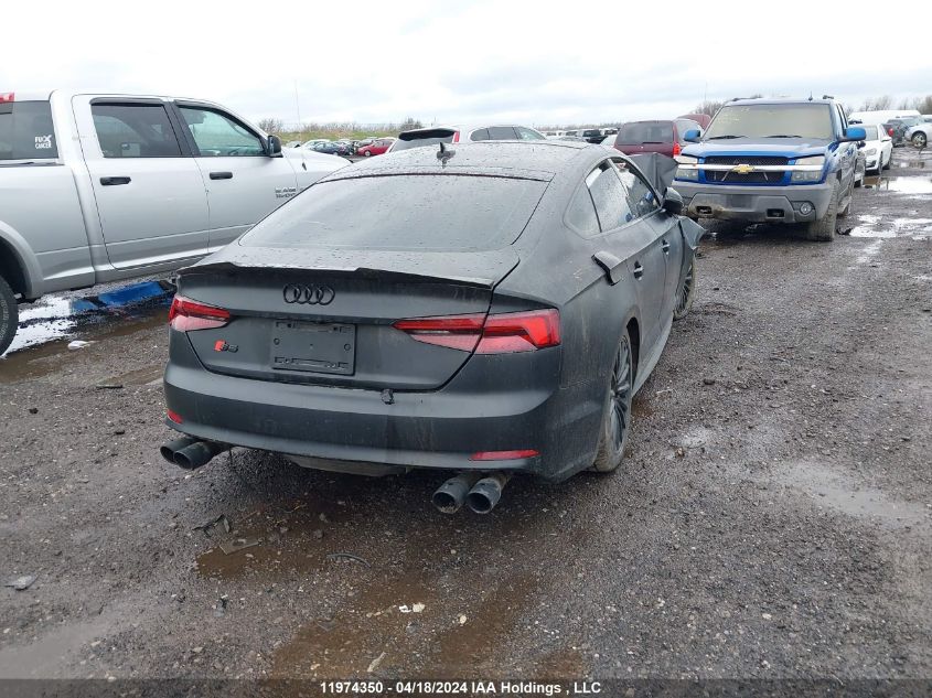 2018 Audi S5 Sportback VIN: WAUB4CF58JA117626 Lot: 39240704