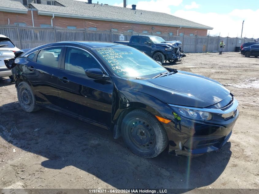 2018 Honda Civic Lx VIN: 2HGFC2F53JH000508 Lot: 11974371