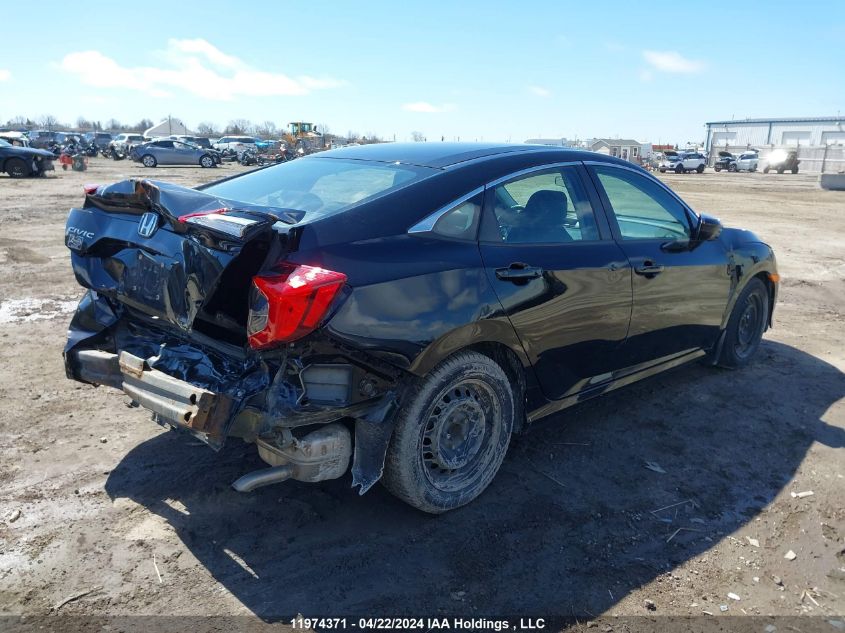 2018 Honda Civic Lx VIN: 2HGFC2F53JH000508 Lot: 11974371