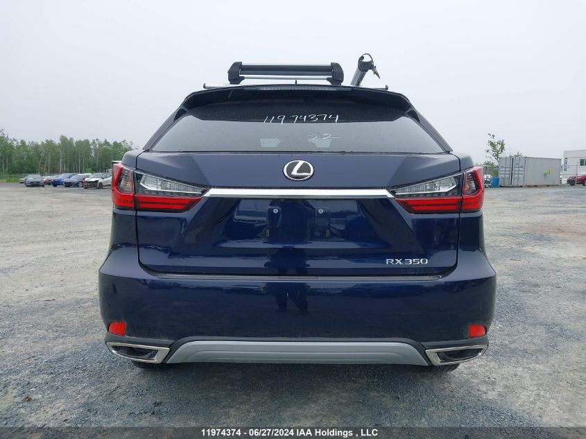2022 Lexus Rx 350 VIN: 2T2HZMDA7NC334960 Lot: 11974374
