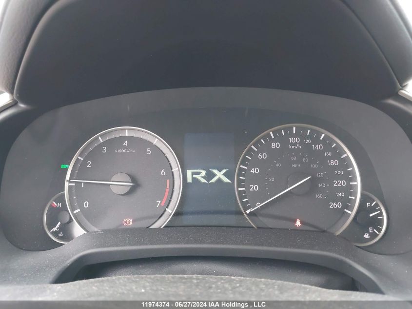 2022 Lexus Rx 350 VIN: 2T2HZMDA7NC334960 Lot: 11974374