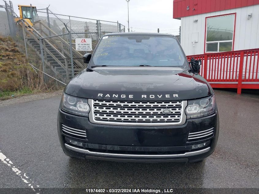 2016 Land Rover Range Rover VIN: SALGV2EF6GA253068 Lot: 11974402
