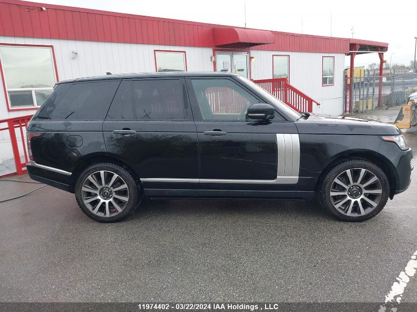 2016 Land Rover Range Rover VIN: SALGV2EF6GA253068 Lot: 11974402