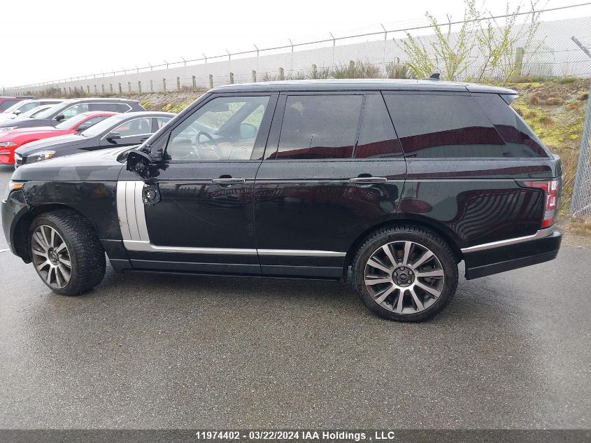 2016 Land Rover Range Rover VIN: SALGV2EF6GA253068 Lot: 11974402