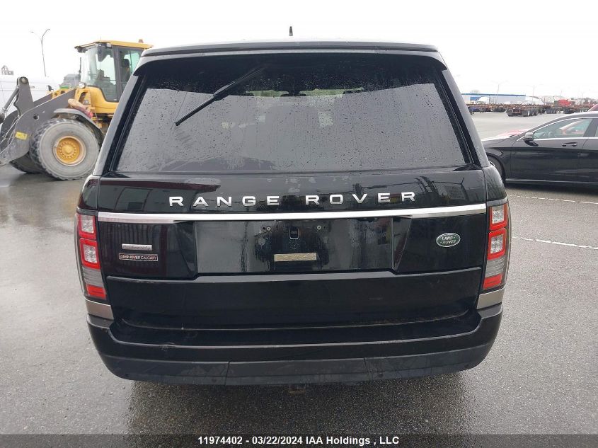 2016 Land Rover Range Rover VIN: SALGV2EF6GA253068 Lot: 11974402