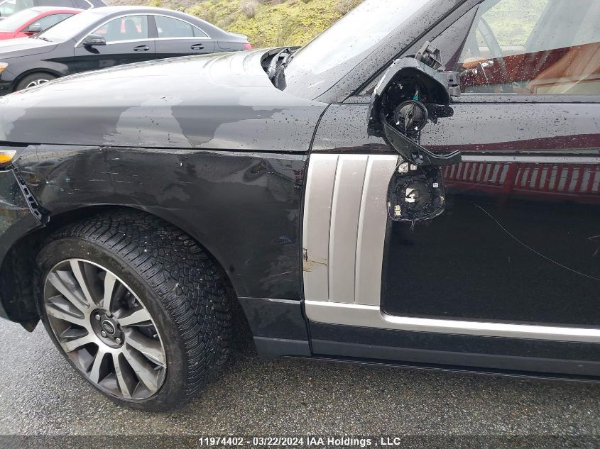 2016 Land Rover Range Rover VIN: SALGV2EF6GA253068 Lot: 11974402